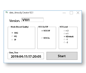 ペン型ボイスレコーダーVR-P003R　リニューアル